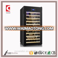 Candor: JC-230A1E (100 bottles) Compressor Wine Cooler with ETL/CE/CB/ROHS Approval