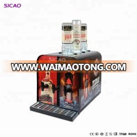 3 bottles liquor chiller Luxury Wholesales Cold Shot Dispenser Whiskey Liquor Tap Machine Vodka Chiller Bottle Wine Dispenser