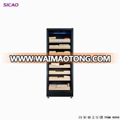 With real humidity control cigar humidor cooler for Cuban cigar cooler